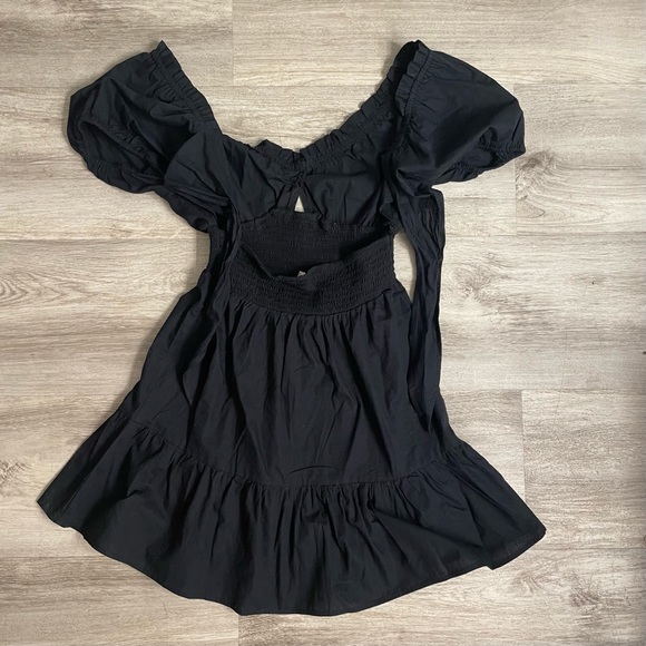 BLACK SUMMER DRESS - Picture 4 of 5